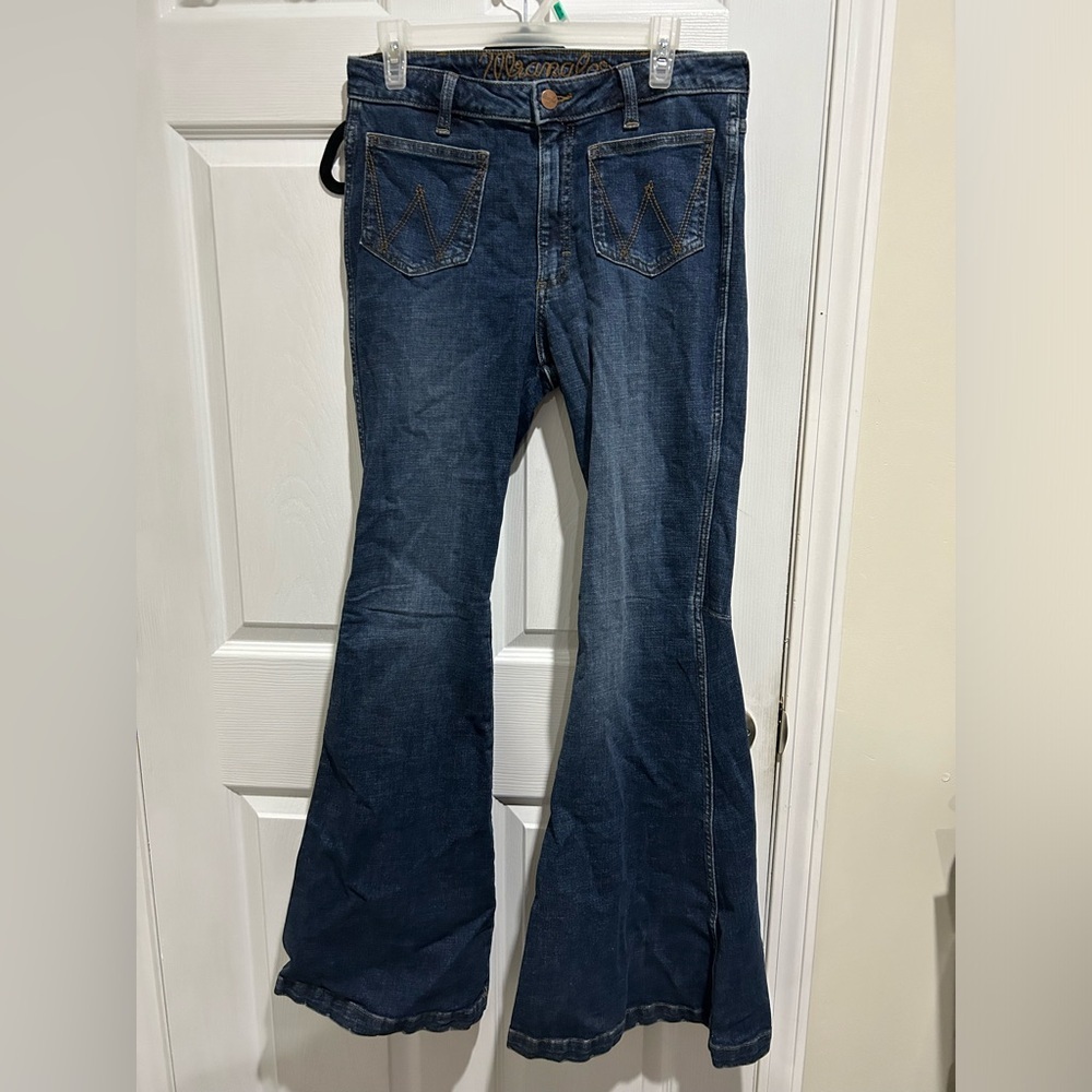 Wrangler Retro Victoria‎ Flare Western Jeans Womens Size 30